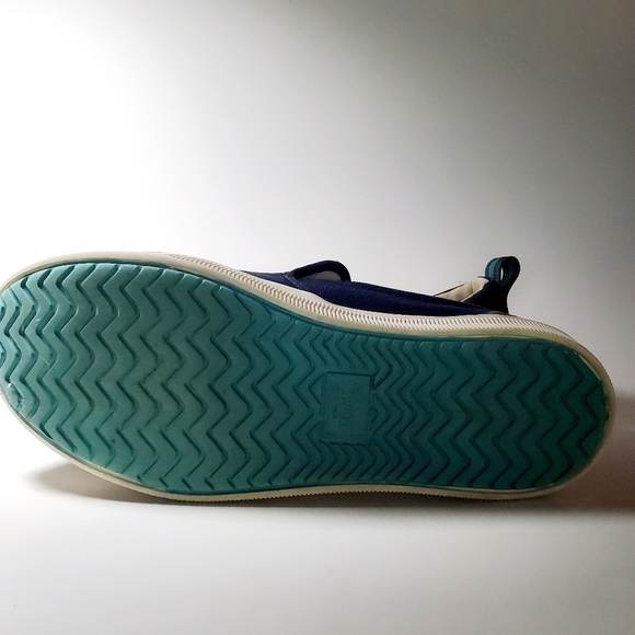 Toms Men's Trvl Lite Navy Heritage Canvas Sneakers Size 11 EUC - Picture 4 of 5